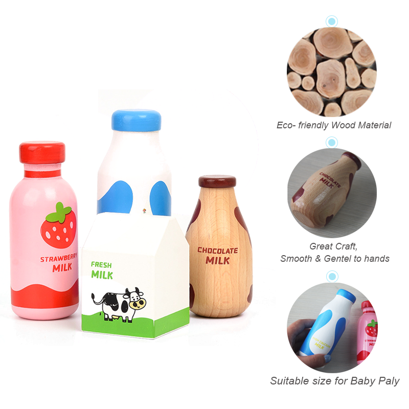 Trẻ Em Giả Vờ Chơi Bằng Gỗ Sữa - đánh giá và giá Kitchen Appliances For Kids
