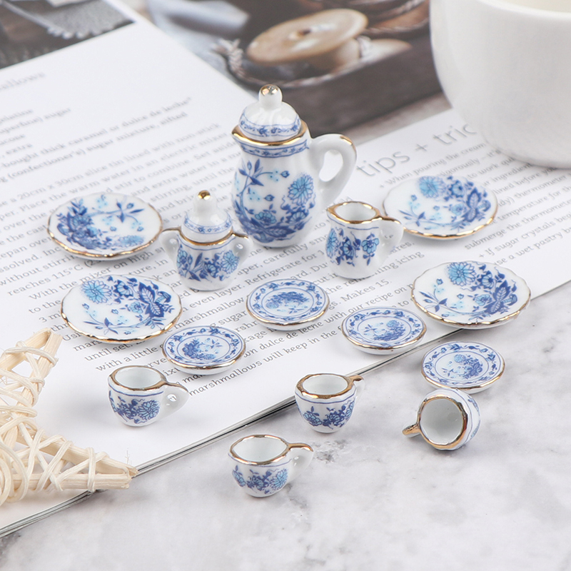 15Pcs 1:12 Miniature Porcelain - đánh giá và giá Kitchen Appliances For Kids