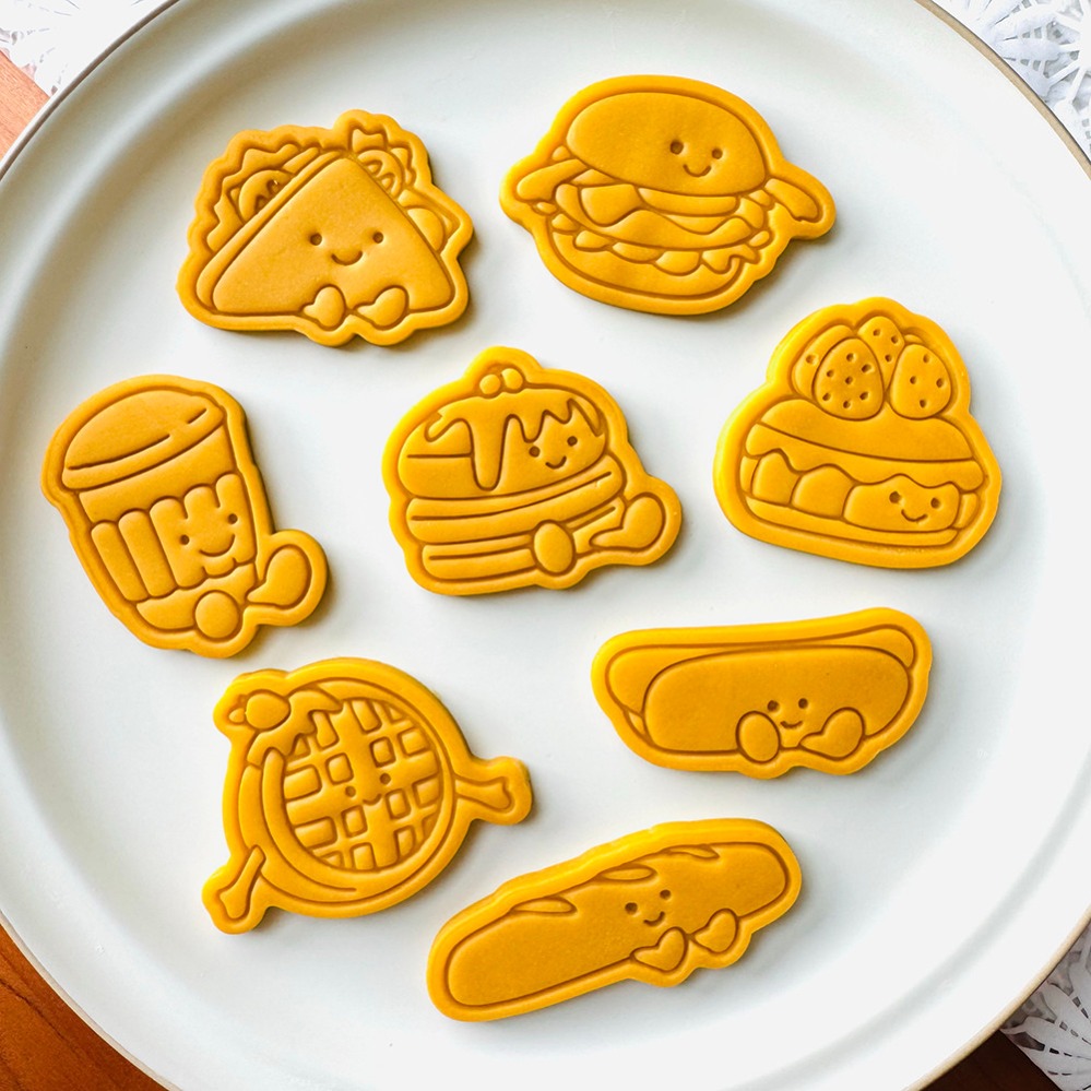Cute Burger Sandwich Cookie Cu - đánh giá và giá Kitchen Appliances For Baking