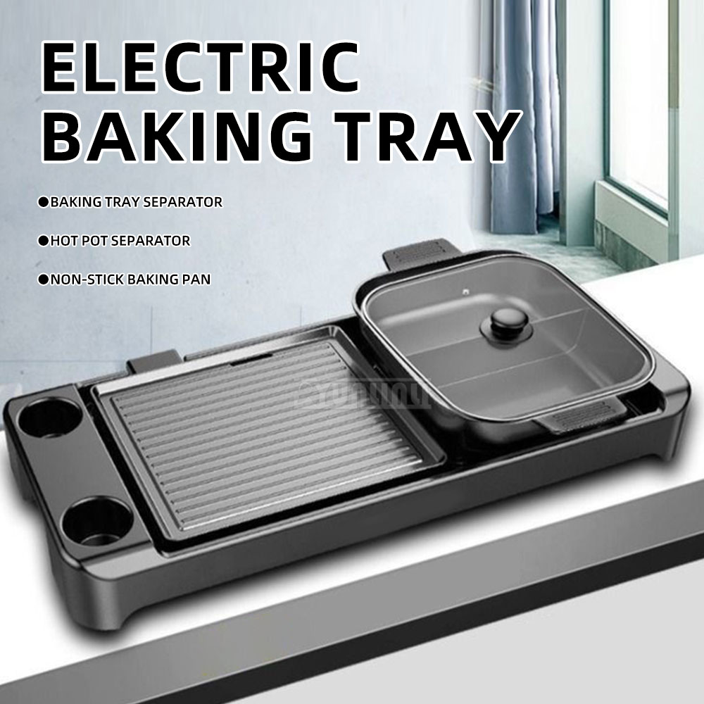 Electric Barbecue Hotpot Stove - đánh giá và giá Kitchen Appliances For Home