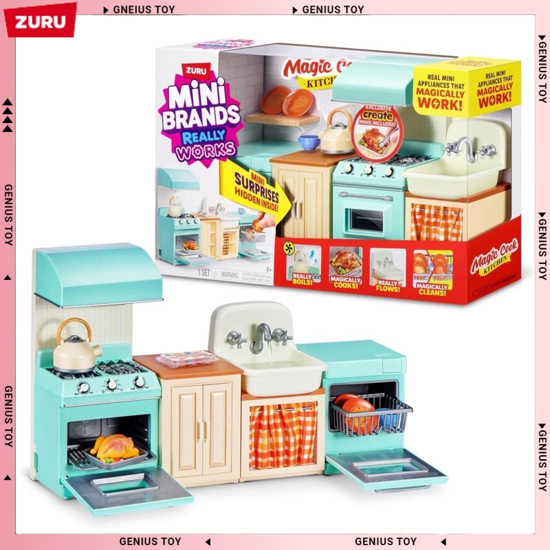 Zuru Mini Brands Magic Cook Ki - đánh giá và giá Kitchen Appliances For Kids