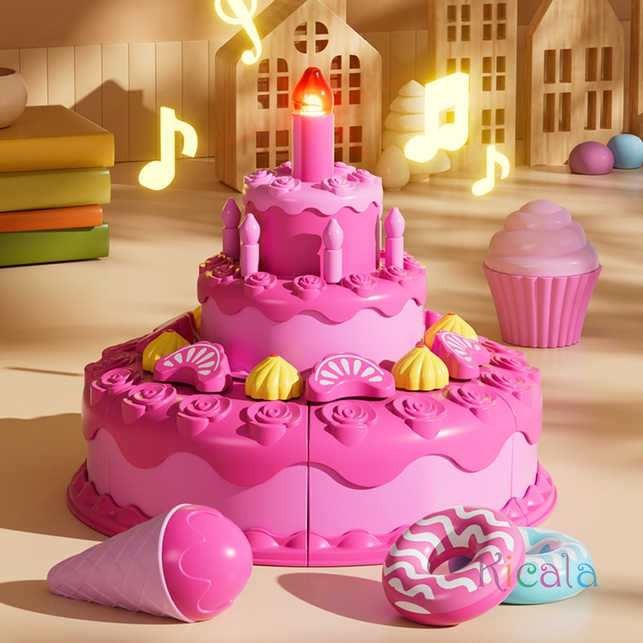 Play House Birthday Cake Cutti - đánh giá và giá Kitchen Appliances For Kids