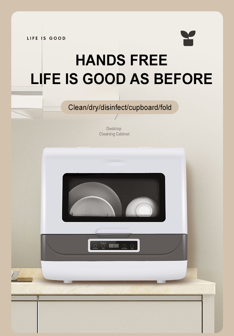 Portable Mini Countertop Dishw - đánh giá và giá Kitchen Appliances For Home