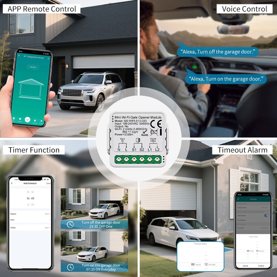 Tuya Smart WiFi or Zigbee Gara - đánh giá và giá Kitchen Appliances Garage