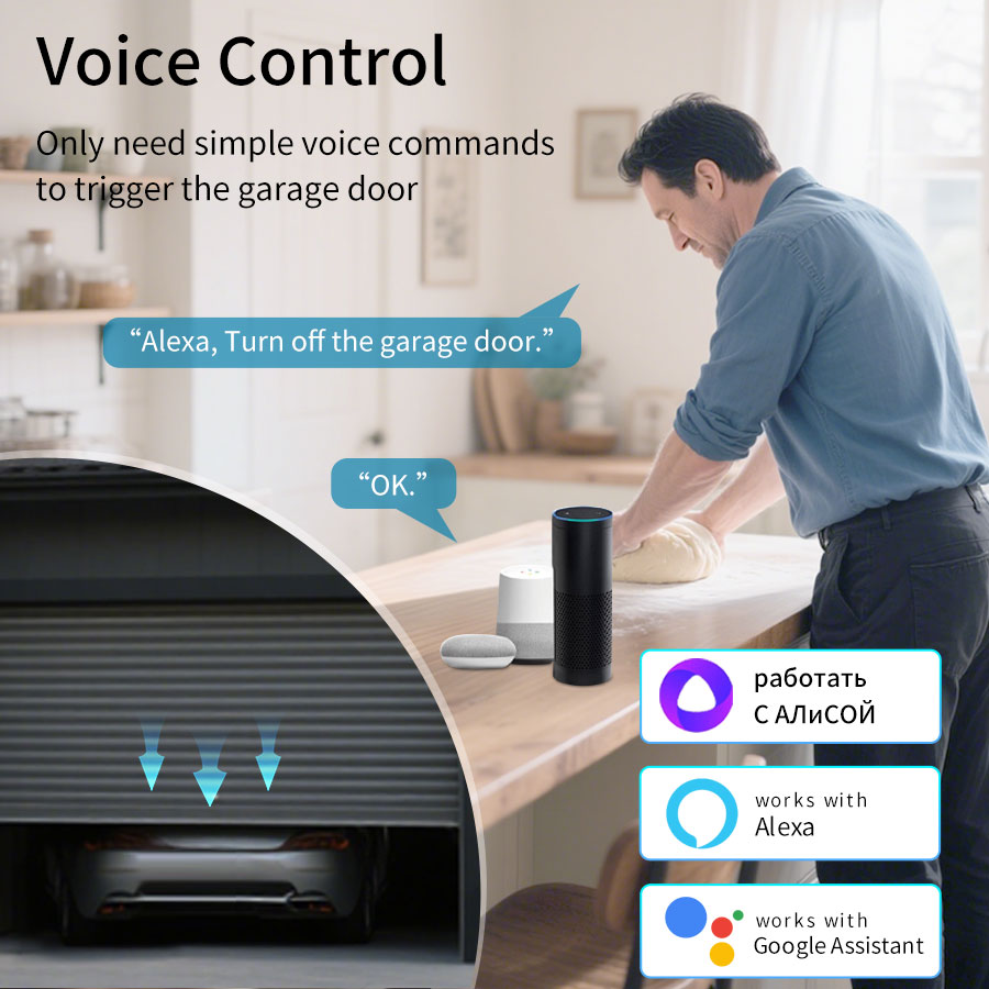 Tuya Smart WiFi or Zigbee Gara - đánh giá và giá Kitchen Appliances Garage