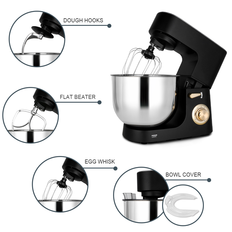 Household Stand Mixer High Pow - đánh giá và giá Kitchen Appliances For Home