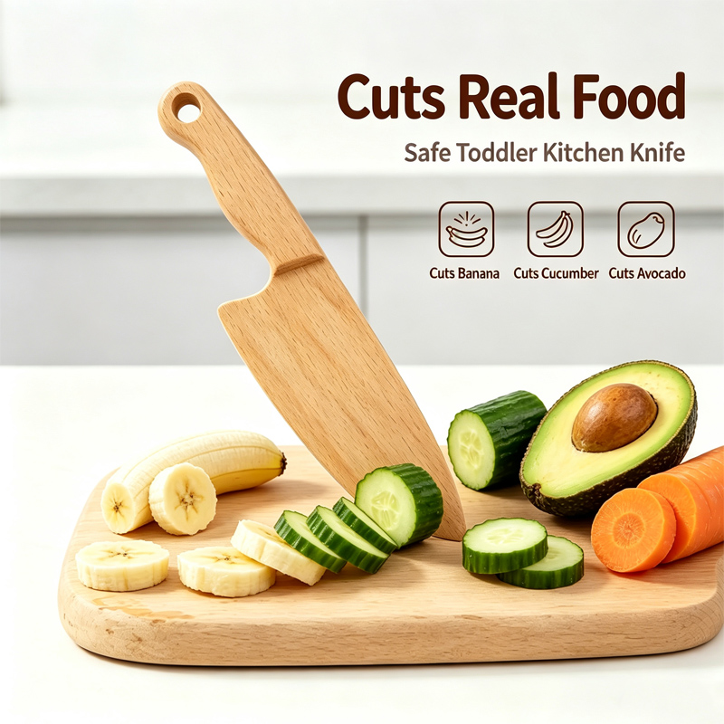 Wooden Kids Knife for Cooking  - đánh giá và giá Kitchen Appliances For Kids