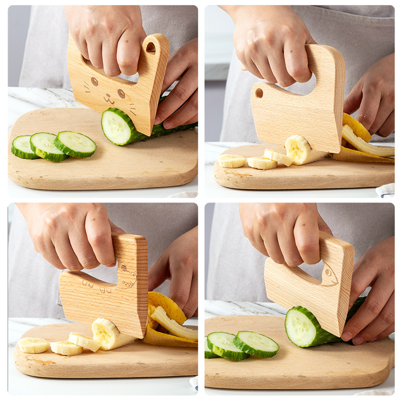 Wooden Kids Knife for Cooking  - đánh giá và giá Kitchen Appliances For Kids