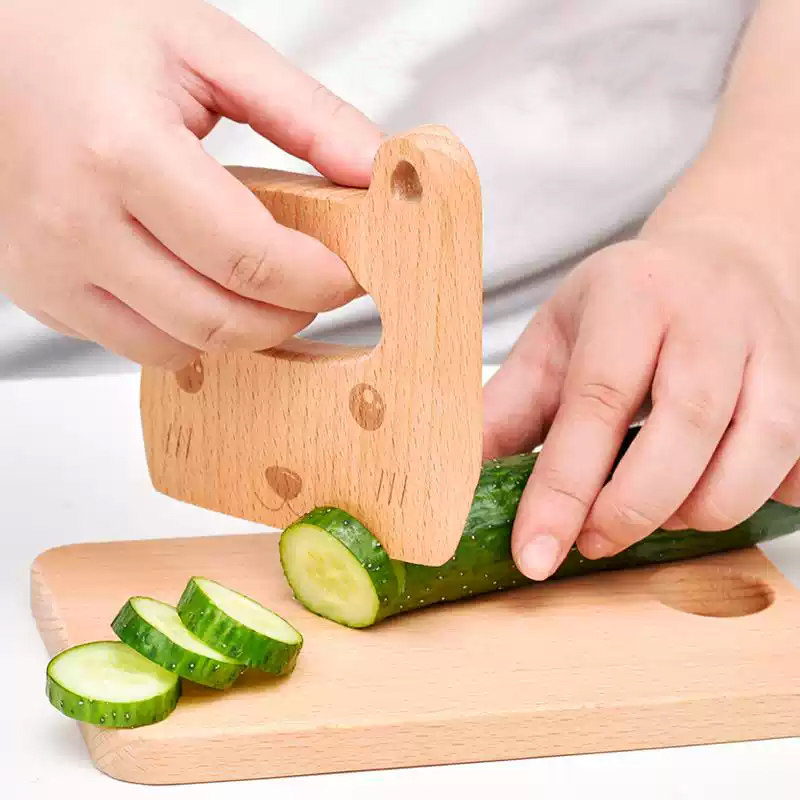 Wooden Kids Knife for Cooking  - đánh giá và giá Kitchen Appliances For Kids