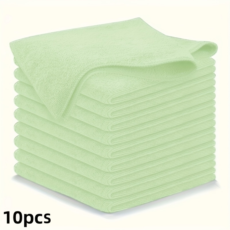 1-50Pcs Light Green Microfiber - đánh giá và giá Kitchen Appliances For Home