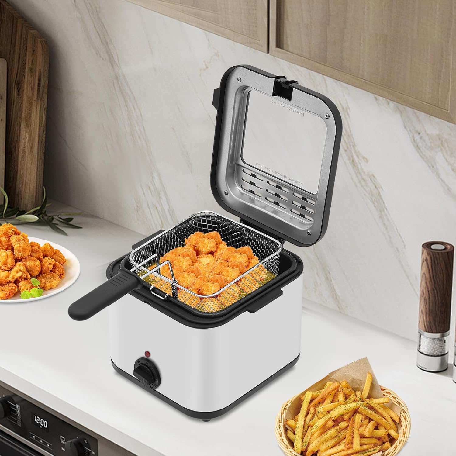 Countertop Electric Deep Fryer - đánh giá và giá Kitchen Appliances For Home