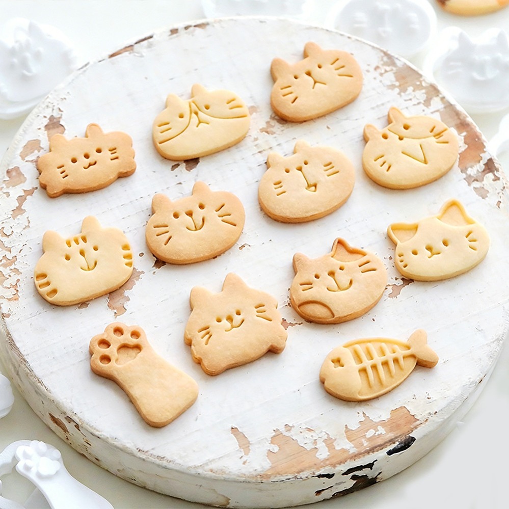 Cute Kitten DIY Stamp Cookie C - đánh giá và giá Kitchen Appliances Garage