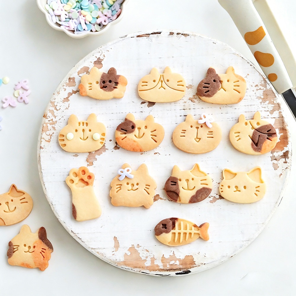 Cute Kitten DIY Stamp Cookie C - đánh giá và giá Kitchen Appliances Garage