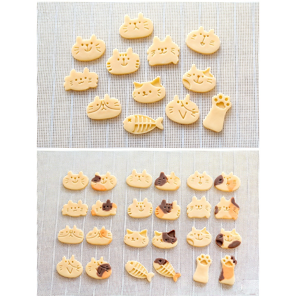Cute Kitten DIY Stamp Cookie C - đánh giá và giá Kitchen Appliances Garage