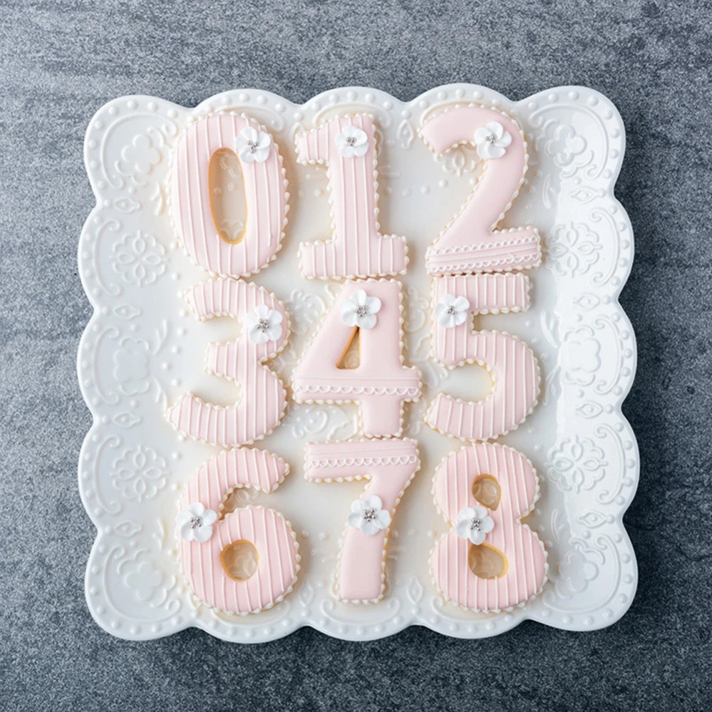 Large Numbers Cookie Cutters B - đánh giá và giá Kitchen Appliances For Baking