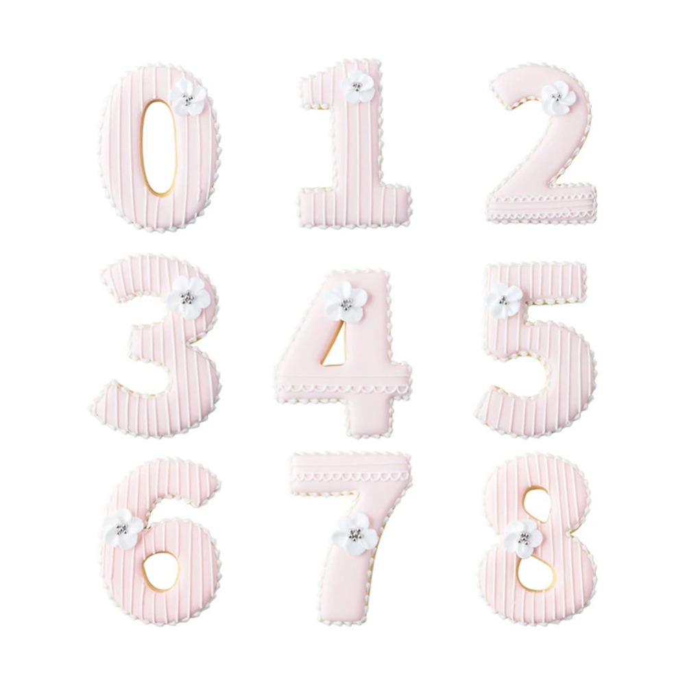 Large Numbers Cookie Cutters B - đánh giá và giá Kitchen Appliances For Baking