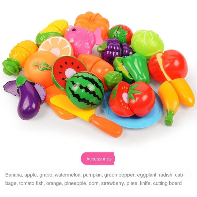 Cutting Play Food Set For Kids - đánh giá và giá Kitchen Appliances For Kids