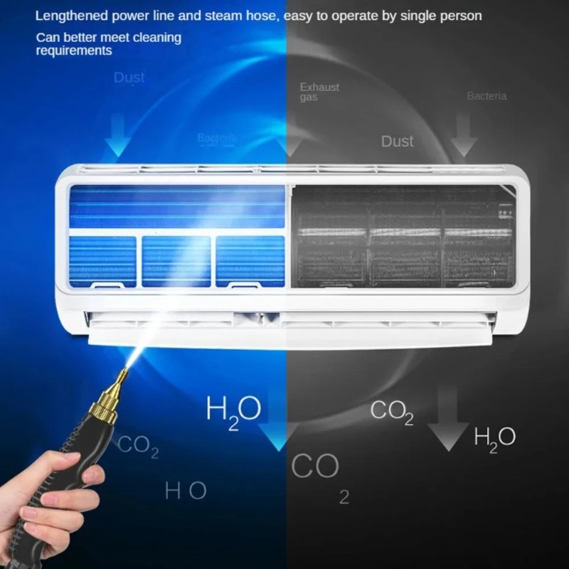 1500W Steam Cleaner High tempe - đánh giá và giá Kitchen Appliances For Home
