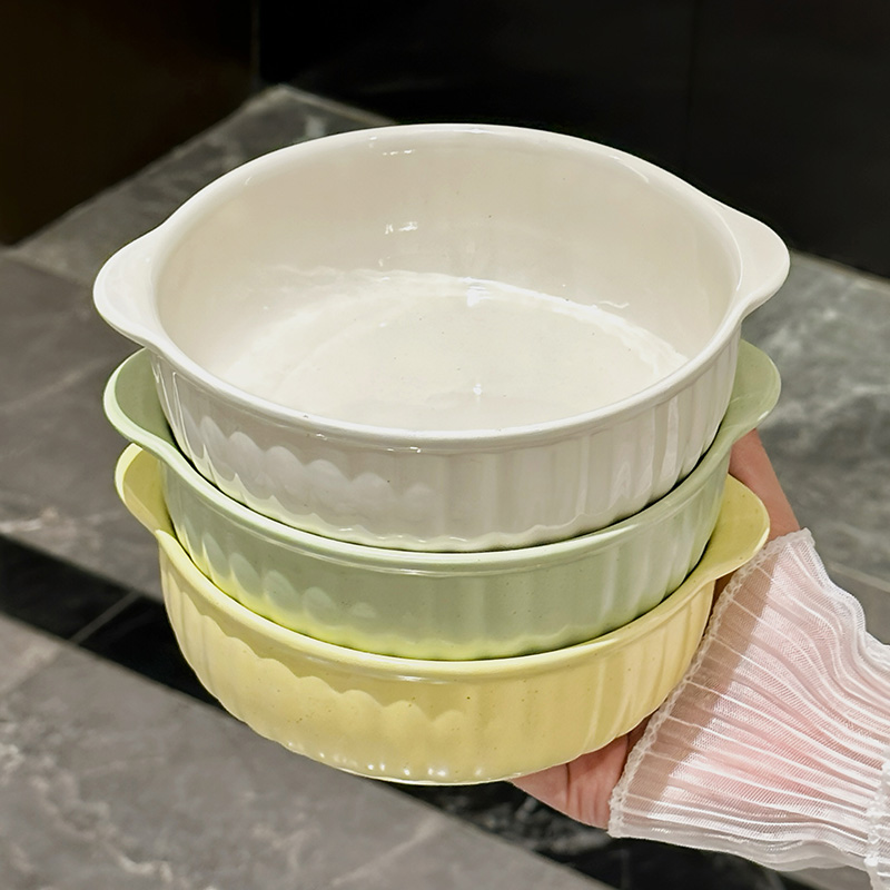 One Double-Ear Ceramic Bowl, O - đánh giá và giá Kitchen Appliances For Home