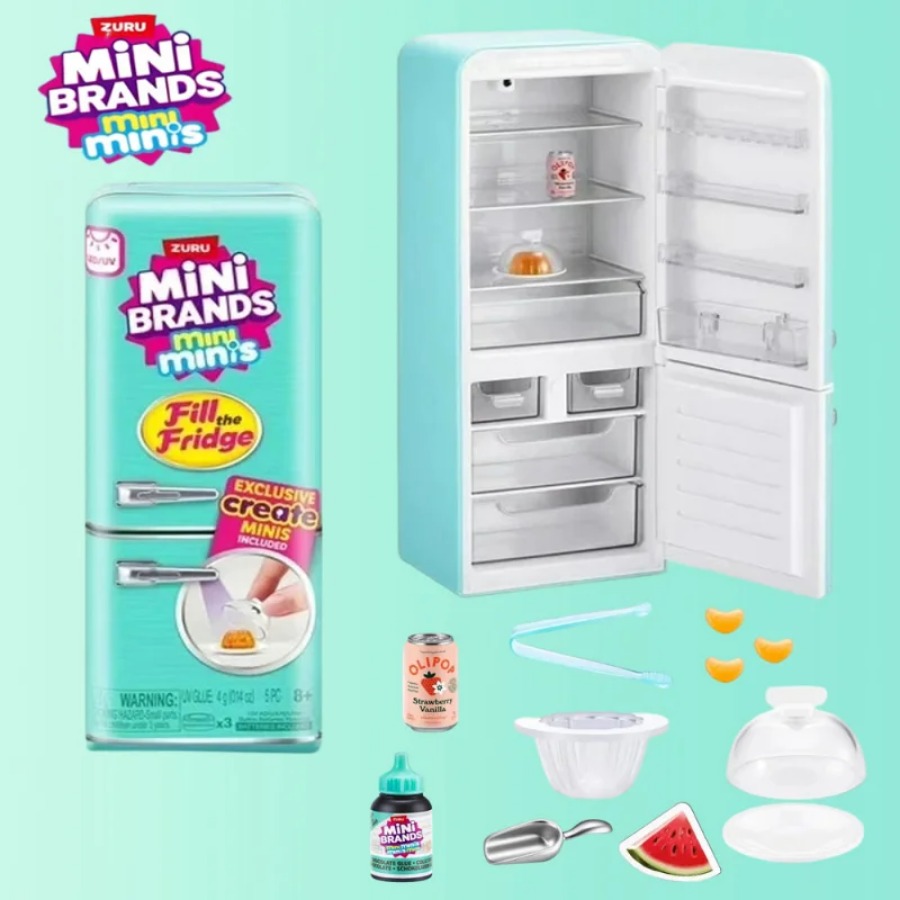 ZURU 5 Surprise Mini Fridge Ba - đánh giá và giá Kitchen Appliances For Kids