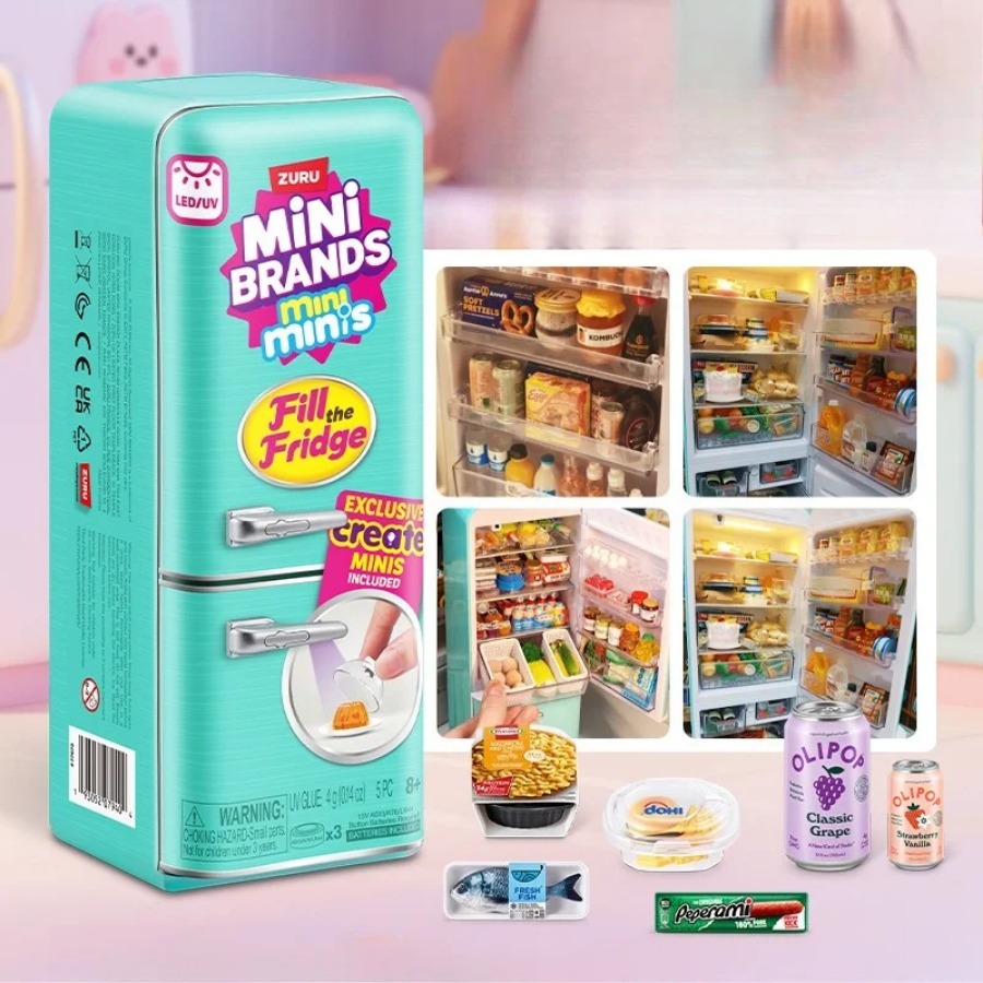ZURU 5 Surprise Mini Fridge Ba - đánh giá và giá Kitchen Appliances For Kids