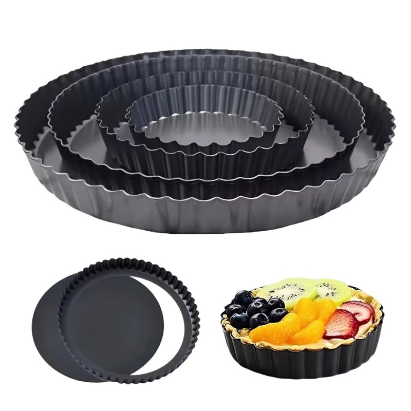 1pc Removable Bottom Fluted Ta - đánh giá và giá Kitchen Appliances For Baking